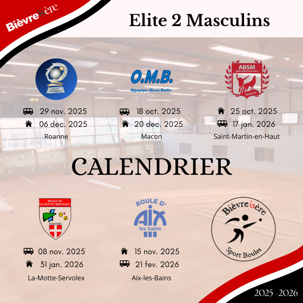 Calendrier E2