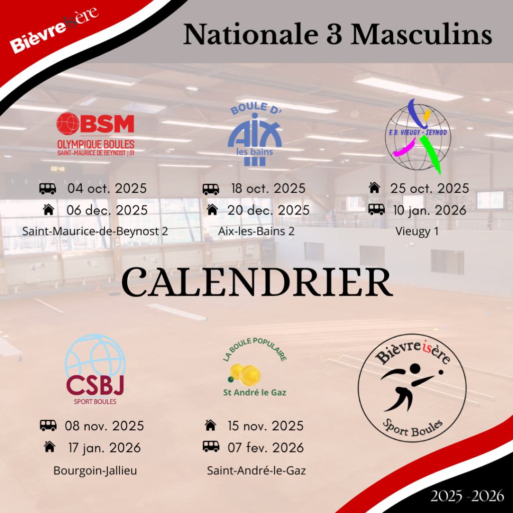 Calendrier N3