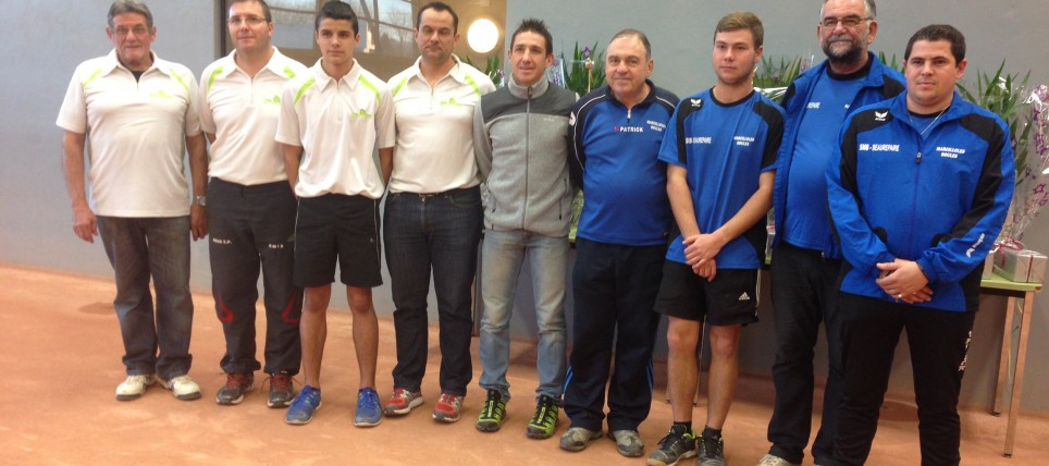 Les finalistes du challenge Pejot avec Fred Pejot,  Fils de Denis