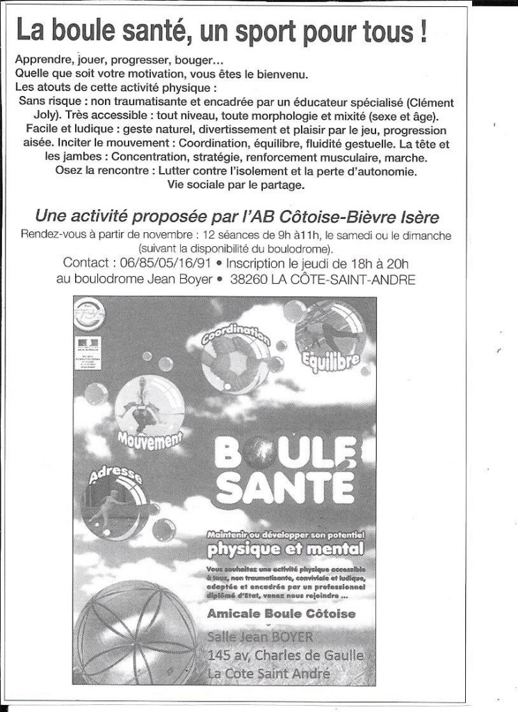 Boule Sante
