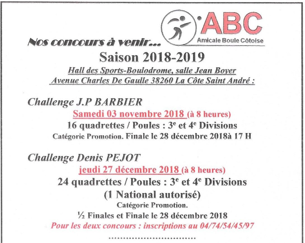 CdH2018 2019